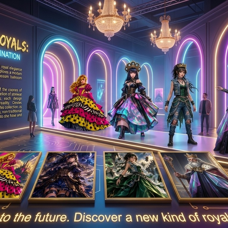 Redefined Royals: A futuristic Anime Artbook 