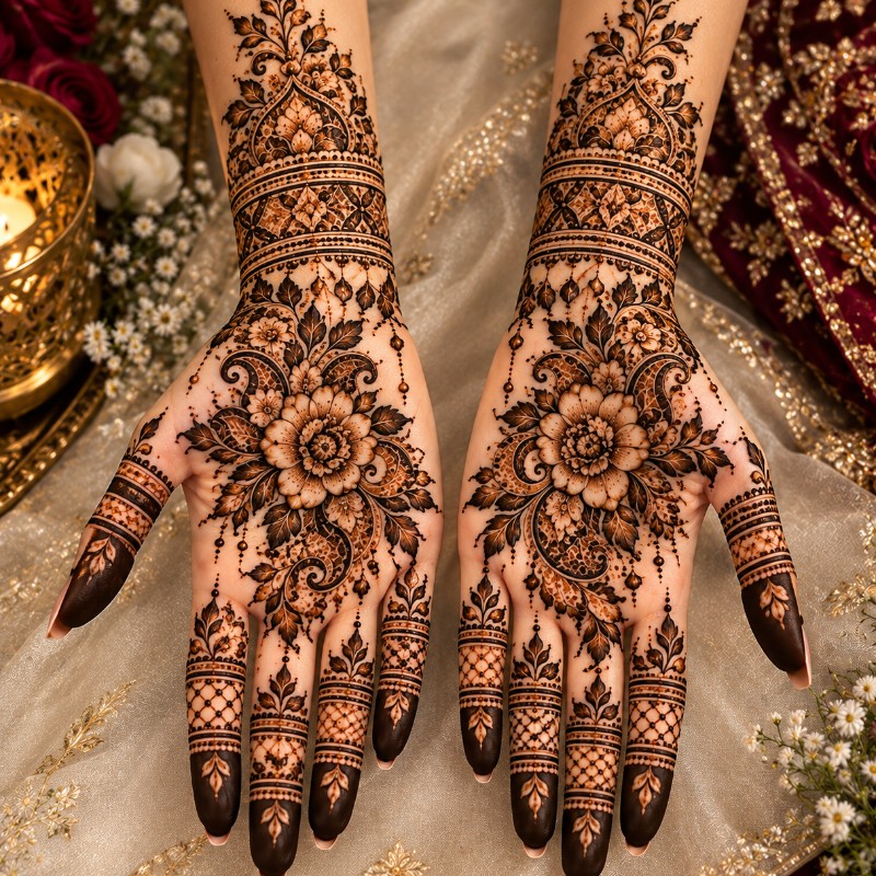 Royal Mandala Mehendi
