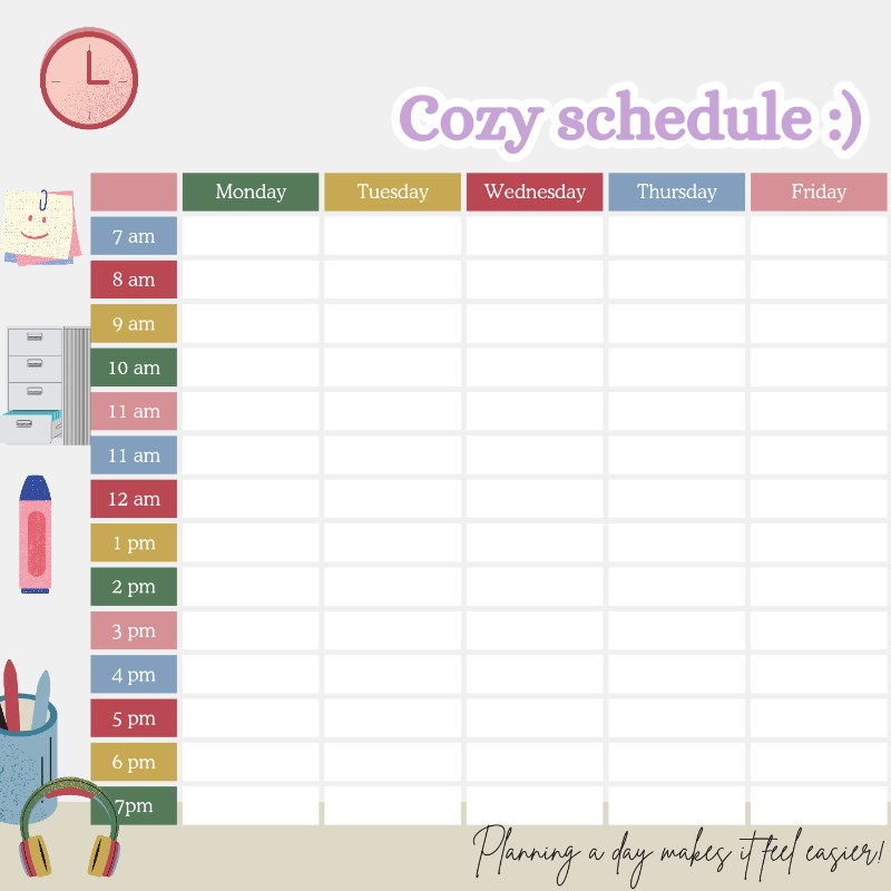 Schedule 