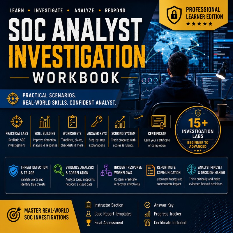 SOC Analyst Investigation Workbook