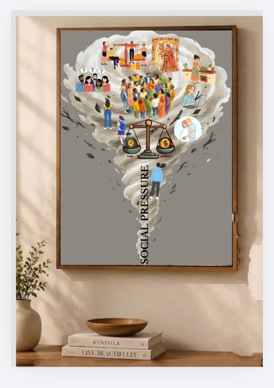 Social Pressure Wall Art | Society’s Expectations & Life Choices
