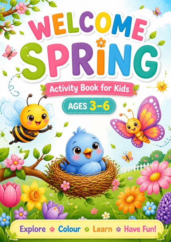 Spring Activity Book