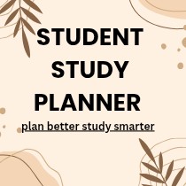 Studenr study planner bundle