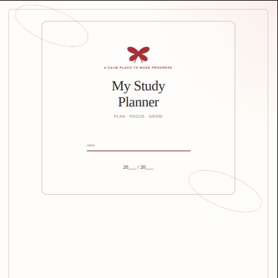 Study Planner