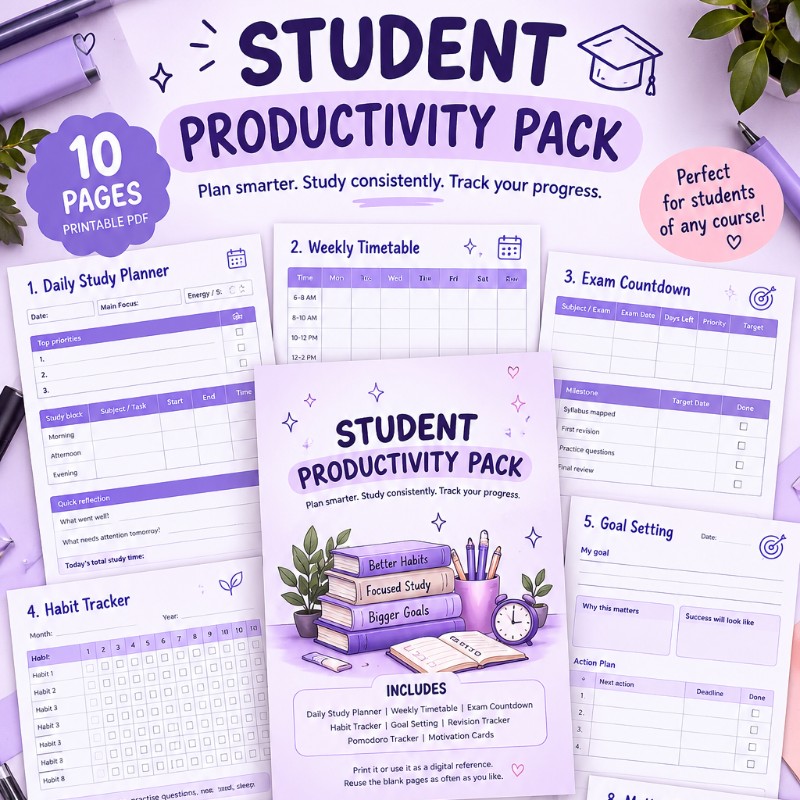 Study planner for students