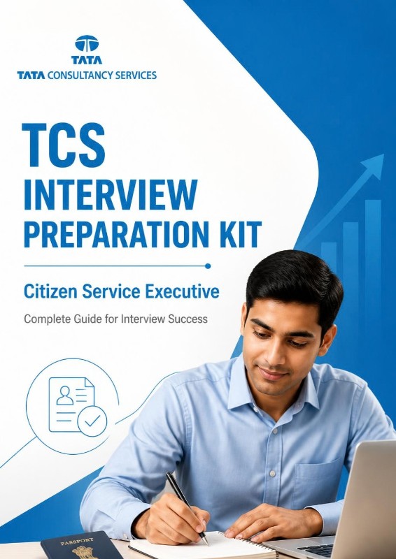 TCS Mega Walk-In Drive Patna – Passport Seva Kendra | Interview Kit