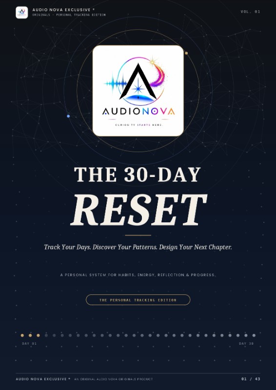 The 30-Day Reset: A Personal System for Habits, Energy & Reflection