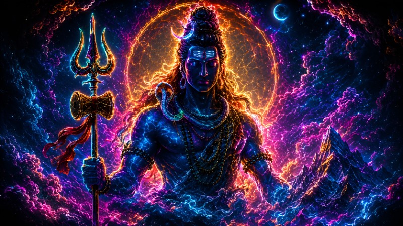 The divine radiance of Shiva