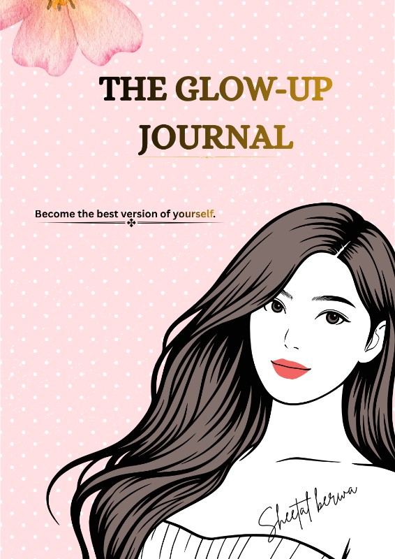 The glow up journal ebook template 