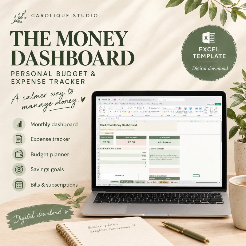 The Money Dashboard | Personal Budget & Expense Tracker
