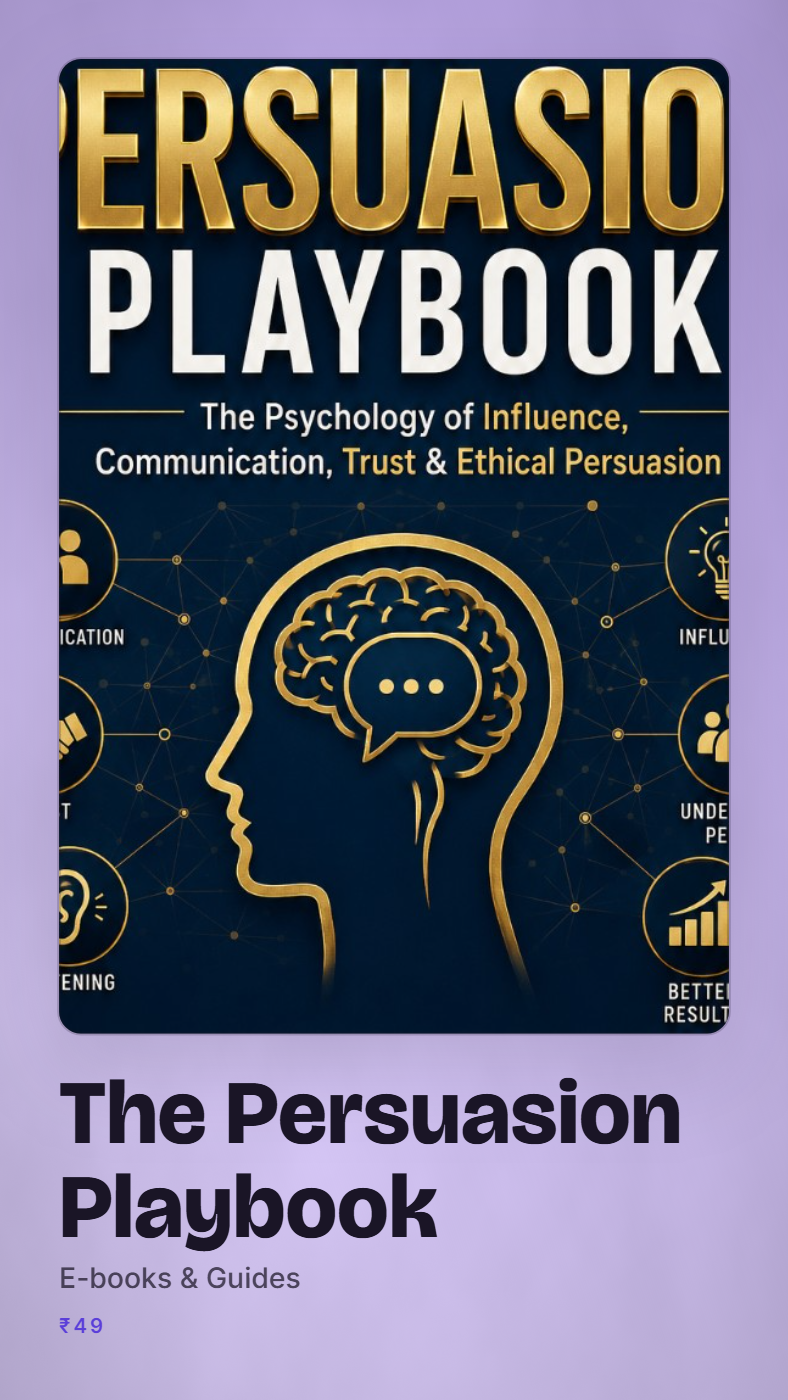 The Persuasion Playbook