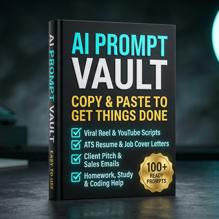 The Ultimate AI Prompt Vault (50+ Battle-Tested Prompts)