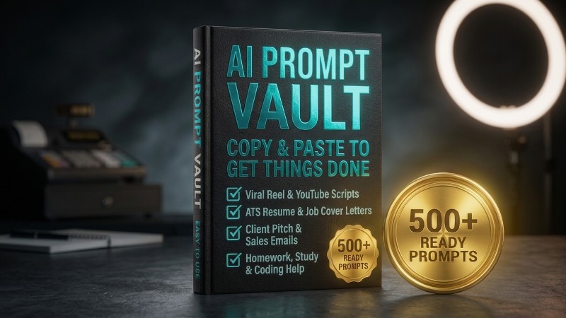 The Ultimate AI Prompt Vault (500+ Ready-to-Use Prompts)