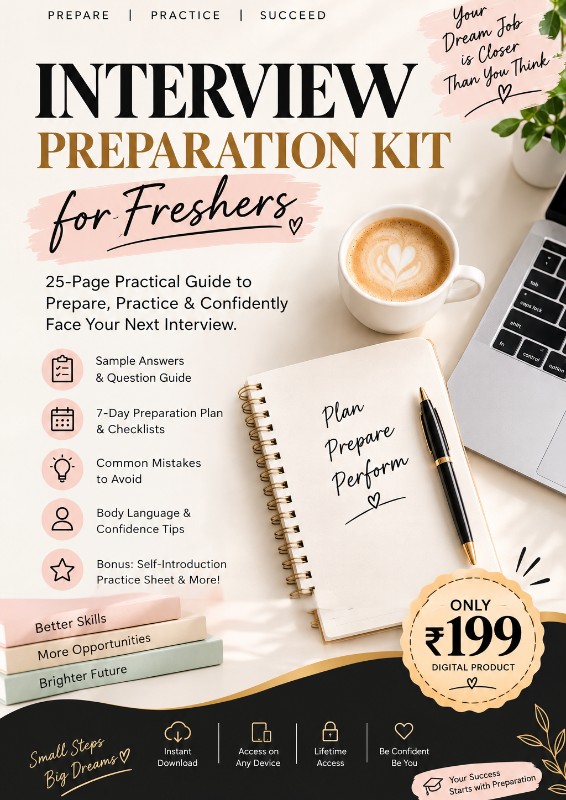 The Ultimate Interview Preparation Kit for Freshers