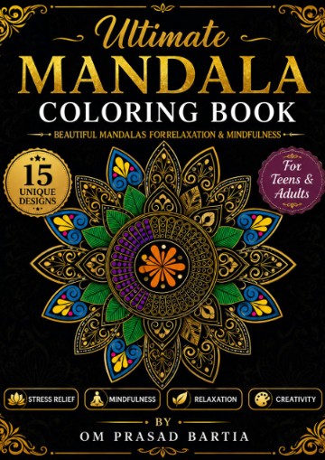 THE ULTIMATE MANDALA COLOURING BOOK
