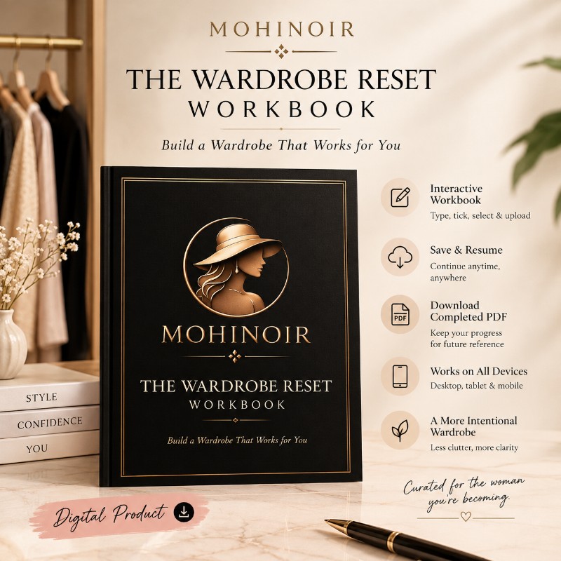The Wardrobe Reset Workbook | Build a Wardrobe That Works for You