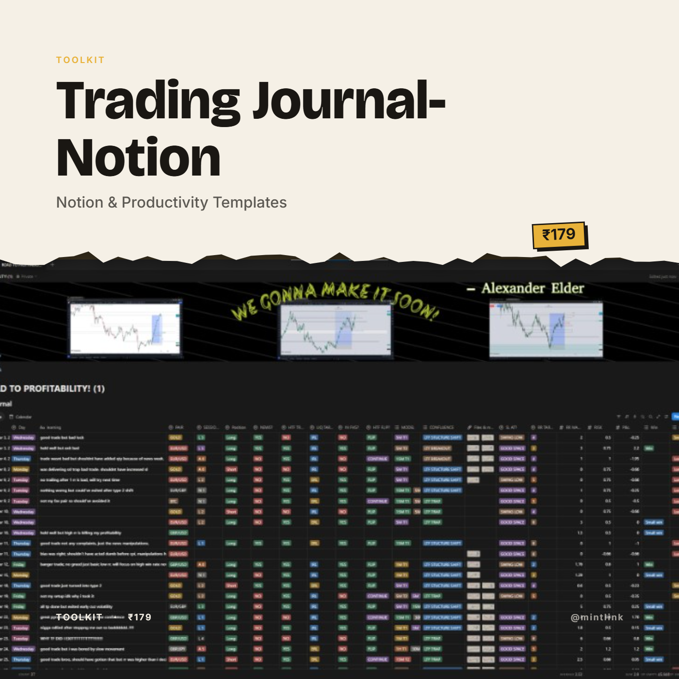 Trading Journal- Notion