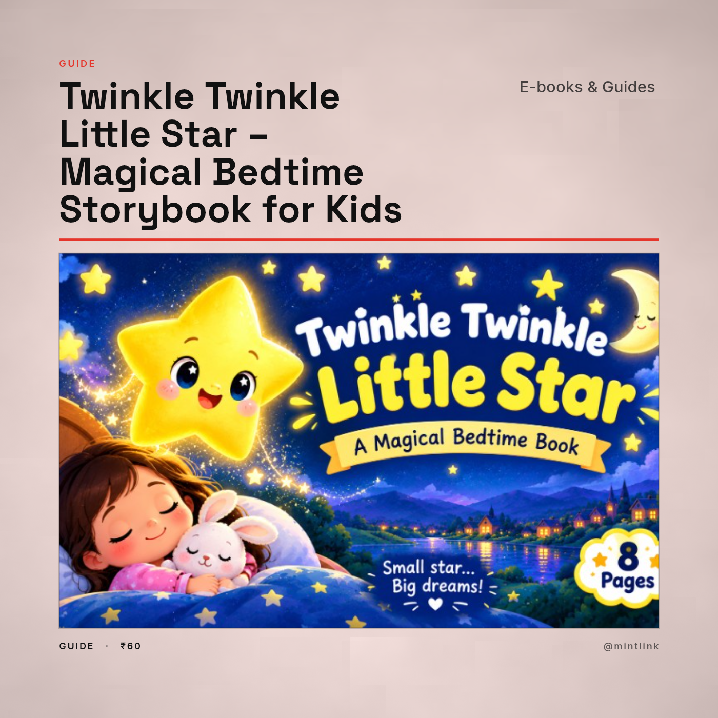 Twinkle Twinkle Little Star – Magical Bedtime Storybook for Kids