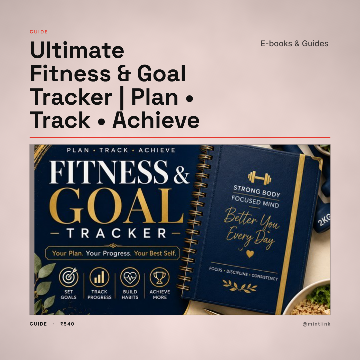 Ultimate Fitness & Goal Tracker | Plan • Track • Achieve
