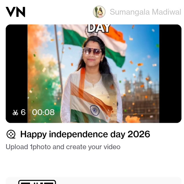 VIRAL Vn code for Independence day