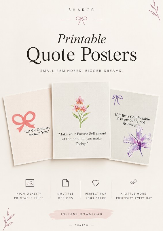 Wall Art Posters| Printable& Minimalistic