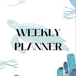Weekly planner Type 1