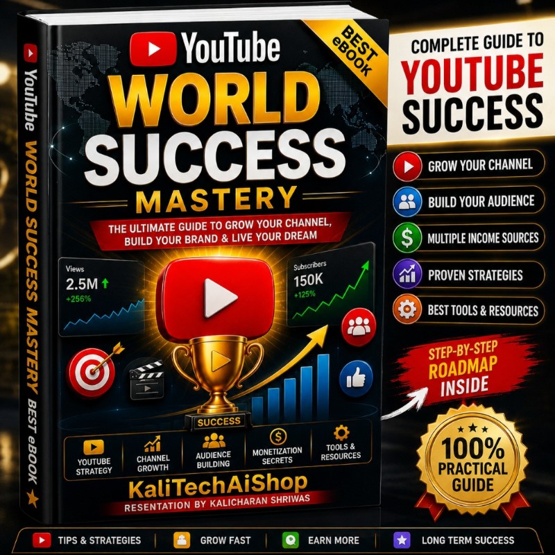 YouTube World Success Mastery – Complete YouTube Success Guide